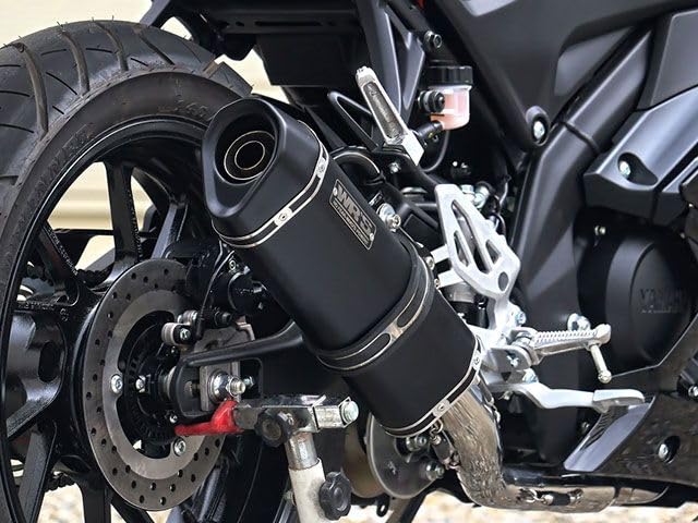 Amazon | ダブルアールズ JMCA フルエキゾースト SS-OVAL F-BLACK